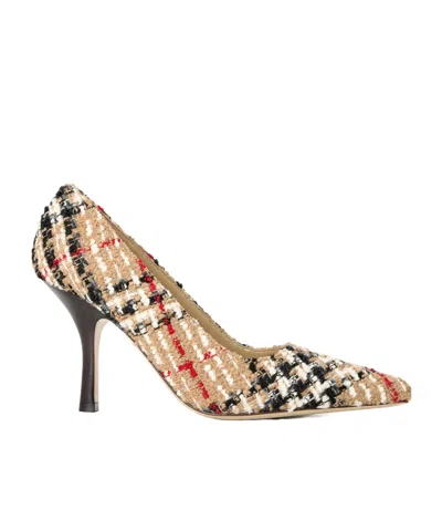 Burberry Multicolor Tweed Pointed-toe Pumps