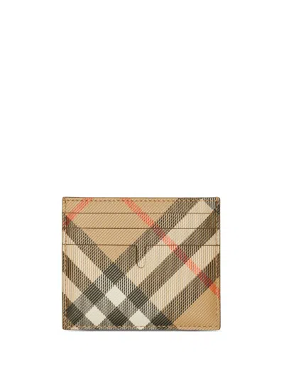 Burberry Multicolour Leather Vintage Check Wallet