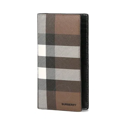 Burberry Murphy Classic British Plaid Long Wallet