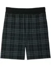 Burberry Check-print Shorts