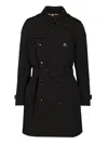 Burberry Kensington Heritage Medium And Long Style Windbreaker