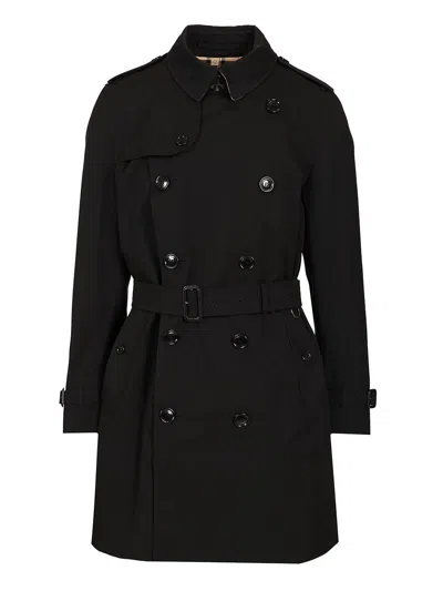 BURBERRY MW KENSINGTON MID COATS BLACK