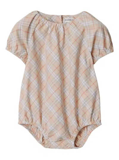 Burberry Babies' N5 Odessa Mn Chk In Multicolor