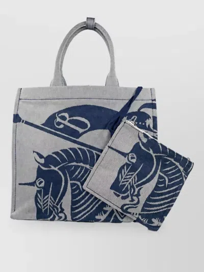 Burberry Na Canvas Tote Bag