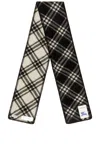 Burberry Womens B Mu Tri Bar Chk Wo Scf Black In Multi