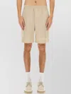 Burberry Nautical Logo Shorts Featuring Pockets In Neutral