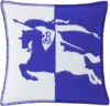 Burberry Navy & White Ekd Wool Cushion In Knight