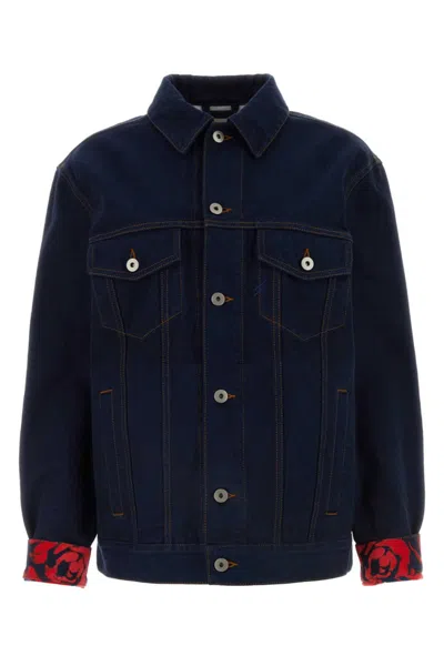 BURBERRY NAVY BLUE DENIM JACKET