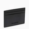 BURBERRY BURBERRY NAVY CARD HOLDER WITH CHECK MOTIF