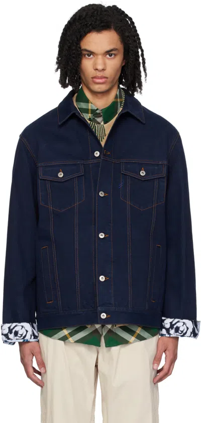 Burberry Pro-d12 Jeans Jacket In Black