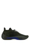 Burberry Check Knit Neptune Sneakers In Bramble Ip Check