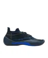 Burberry Check Knit Neptune Sneakers In Green