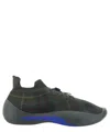 Burberry Check Knit Neptune Sneakers In Green