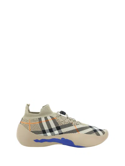 Burberry Neptune Sneakers In Beige