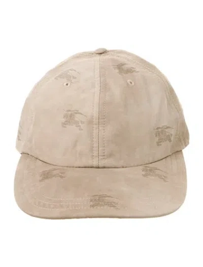 Pre-owned Burberry Neutral Baseball Cap Size L In Neutrals
