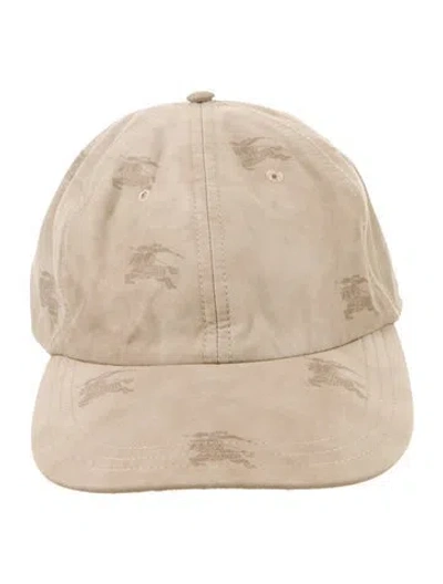 Pre-owned Burberry Neutral Baseball Cap Size Large