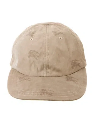 Pre-owned Burberry Neutral Baseball Cap Size Medium