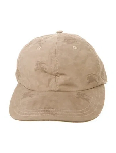 Pre-owned Burberry Neutral Baseball Cap Size Small