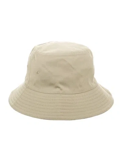 Pre-owned Burberry Neutral Bucket Hat W/tags