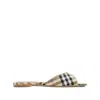 Burberry Mews Check Slides