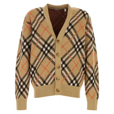 BURBERRY NEUTRAL SWEATERS