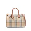 Burberry Mini House Check Pattern Tote Handbag