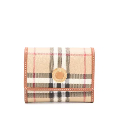 BURBERRY NEUTRAL WALLETS & PURES