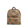 Burberry Neutrals Backpacks Men In Multi