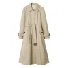 Burberry Ellingham Belted Cotton-gabardine Trench Coat In Neutral