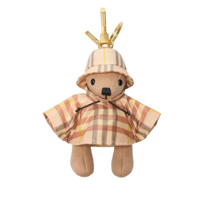 BURBERRY BURBERRY NEUTRALS KEYRINGS & CHAINS WOMEN