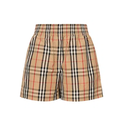Burberry Neutrals Shorts - Short Shorts Women In Brown