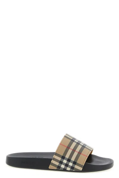 BURBERRY 'NEW FURLEY' SLIDES