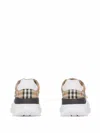 Burberry Regis Vintage Check Cotton Sneakers In Multi