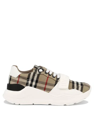 Burberry "new Regis" Sneakers In White