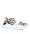 Burberry Vintage Check-pattern Touch-strap Sneakers