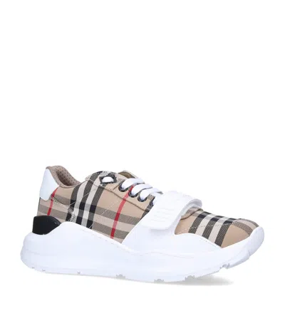 BURBERRY NEW REGIS VINTAGE CHECK SNEAKERS
