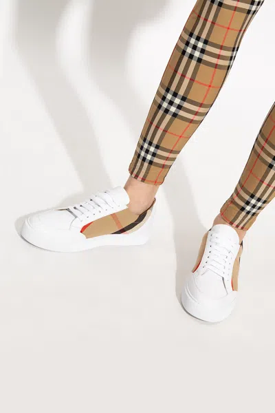 Burberry ‘new Salmond' Sneakers In White