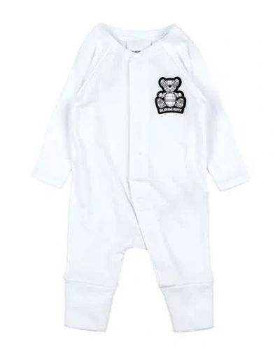 Burberry Newborn Boy Baby Jumpsuits & Overalls White Size 1 Organic Cotton