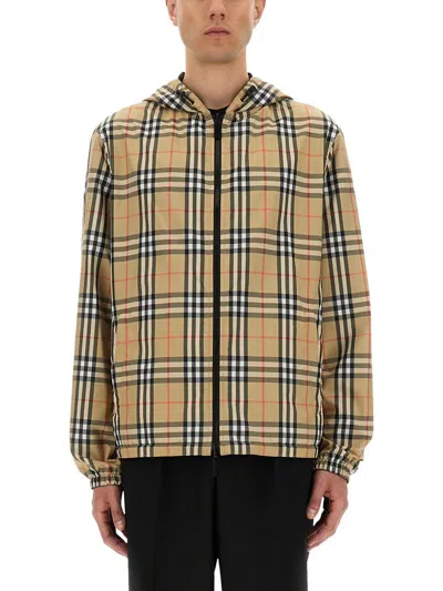 BURBERRY BURBERRY NEWPORT REVERSIBLE JACKET