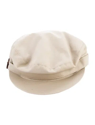 Pre-owned Burberry Newsboy Cap In Neutral