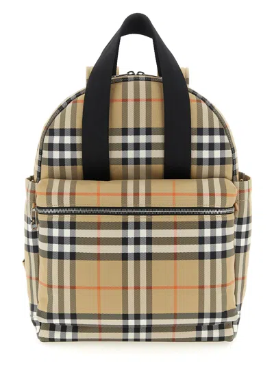 Burberry 'norwich' Backpack In Purple