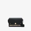 Burberry Note Medium Canvas And Leather Shoulder Bag