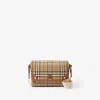 Burberry Medium Note Coated Canvas Crossbody Bag In Briar Brown