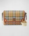 Burberry Medium Note Coated Canvas Crossbody Bag In Multi