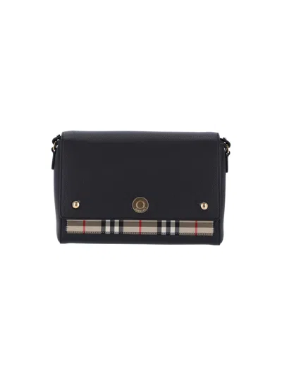 Burberry 'note' Crossbody Bag In Black