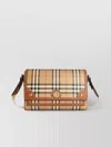 Burberry 'note' Crossbody Bag Cotton Blend In Neutral