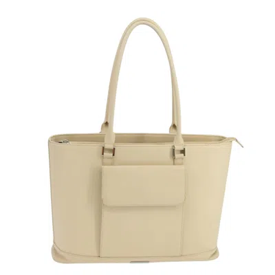 Pre-owned Burberry Nova Check Beige Leather Shoulder Bag ()