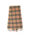 Burberry Nova Check Cashmere Scarf In Brown