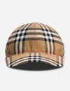 Burberry Nova-check Cotton Baseball Cap In Brown