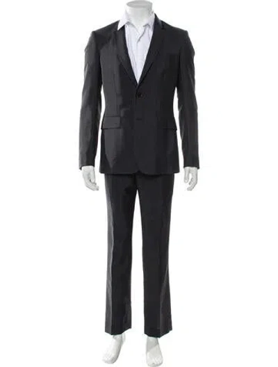 Pre-owned Burberry Nova Check Pattern Two-piece Suit In White